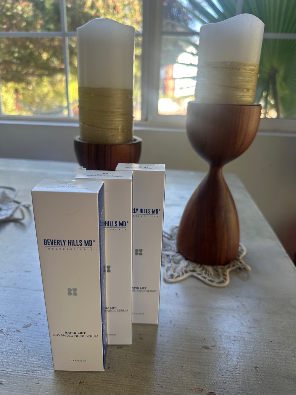 3-Beverly Hills MD Cosmecuticals Rapid Lift Advanced Neck Serums 1.7oz each